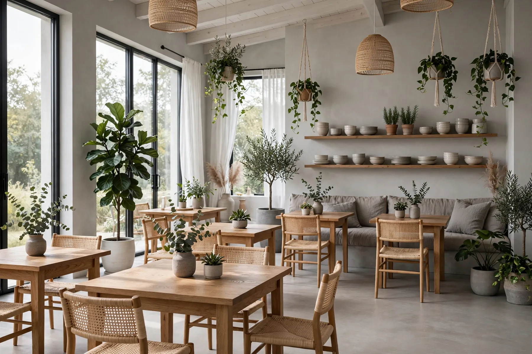 A café interior